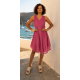 Φόρεμα Βαμβακερό μακρύ με τιράντες